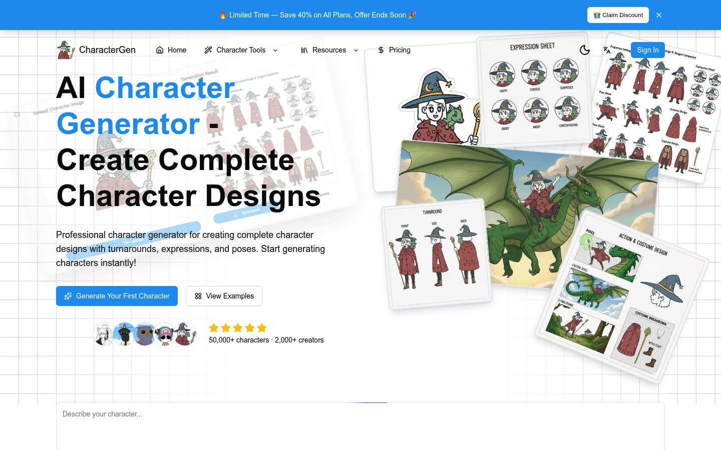 CharacterGen